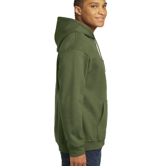 Retro Green Bay Packers Hoodie Military Green 3XL & 4XL - Picture 3 of 4